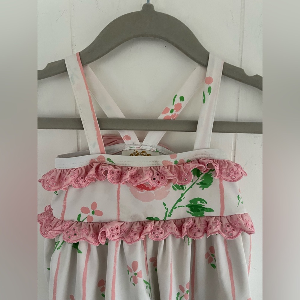 The Beaufort Bonnet Company St. Bart's Bubble swimsuit in Ridgewood Rows 6-12 mo - Picture 3 of 10